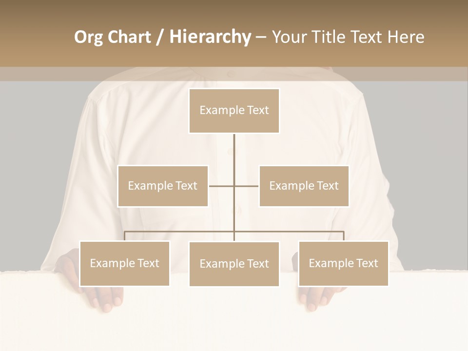 Man Arab Table PowerPoint Template