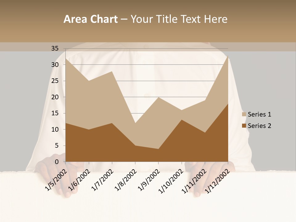 Man Arab Table PowerPoint Template
