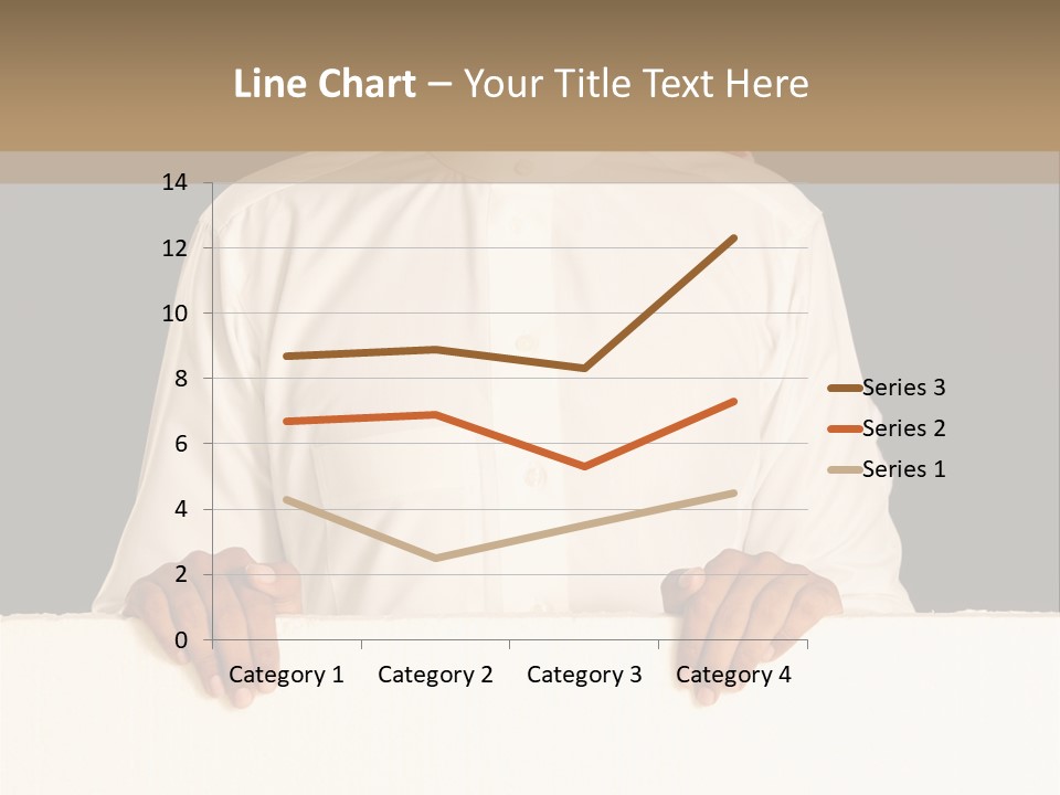 Man Arab Table PowerPoint Template