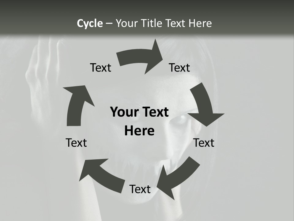 Angry Mouth Magic PowerPoint Template