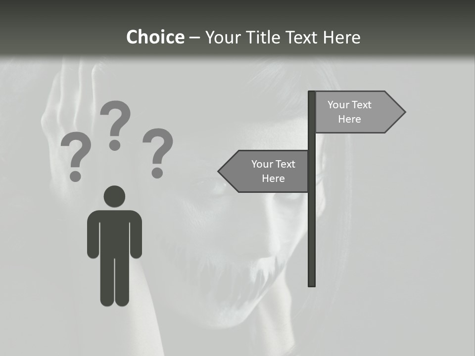 Angry Mouth Magic PowerPoint Template