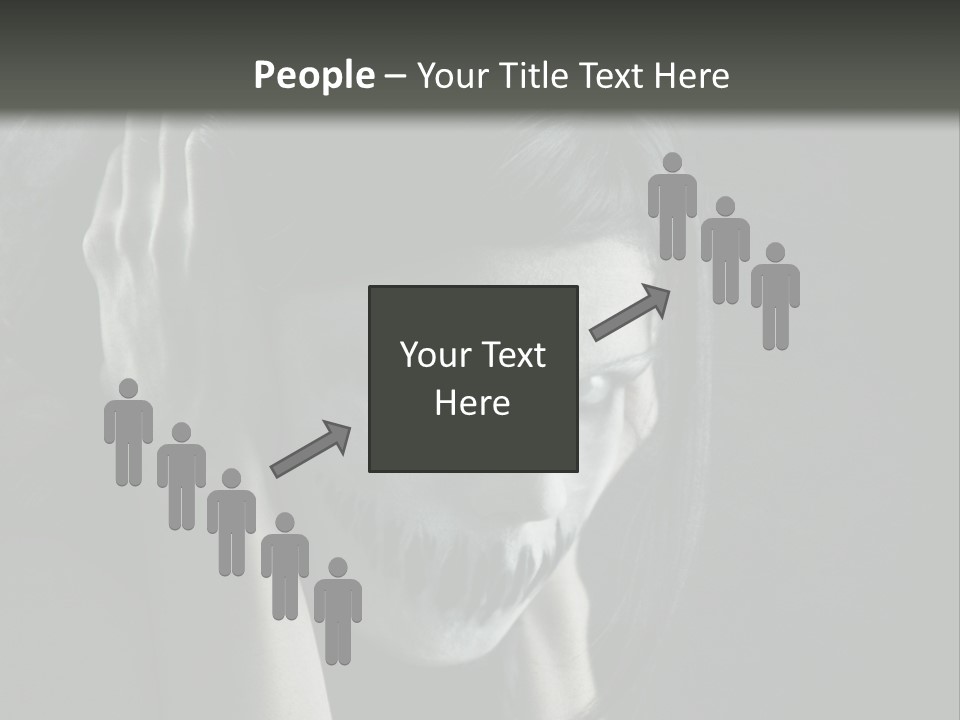 Angry Mouth Magic PowerPoint Template