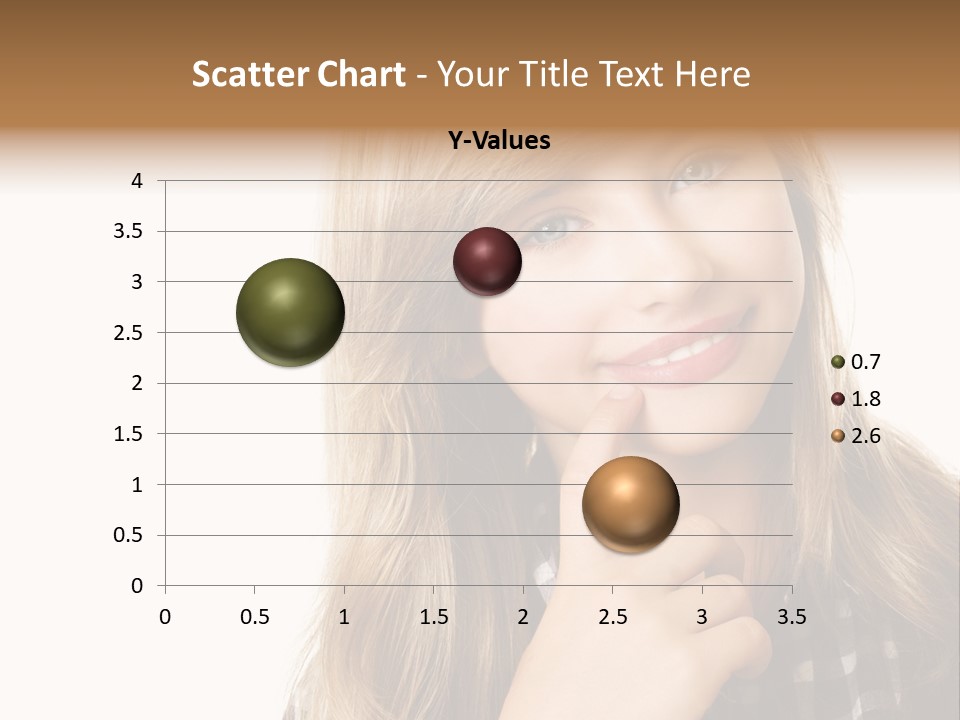 Standing Casual Positive PowerPoint Template