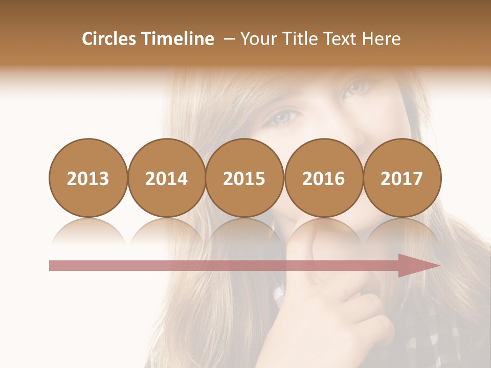 Standing Casual Positive PowerPoint Template