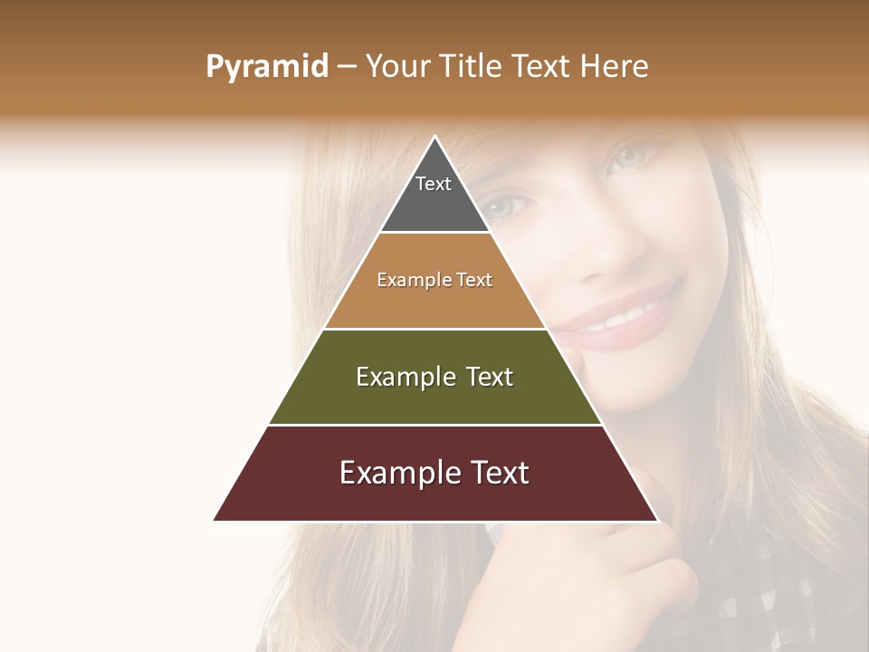 Standing Casual Positive PowerPoint Template