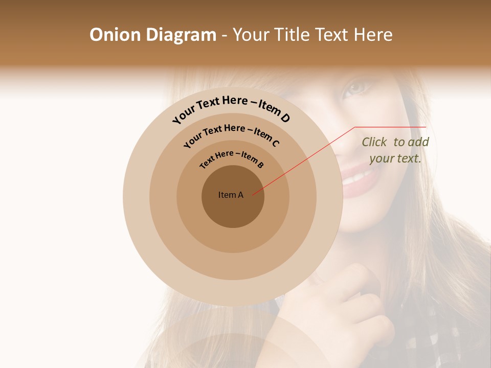 Standing Casual Positive PowerPoint Template