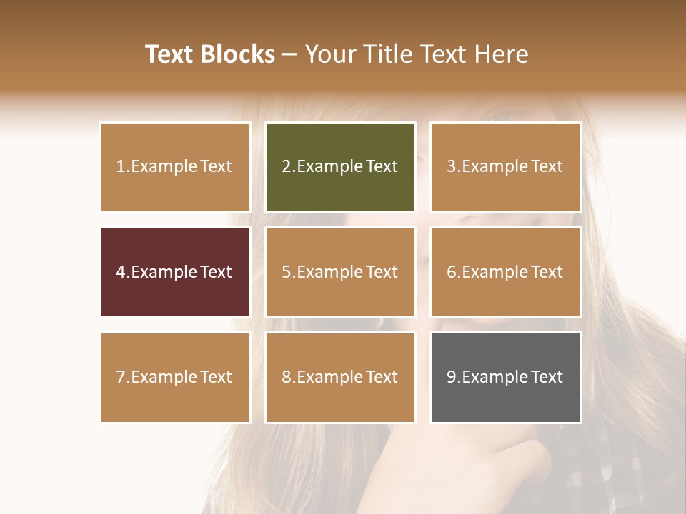 Standing Casual Positive PowerPoint Template