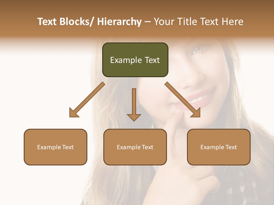 Standing Casual Positive PowerPoint Template