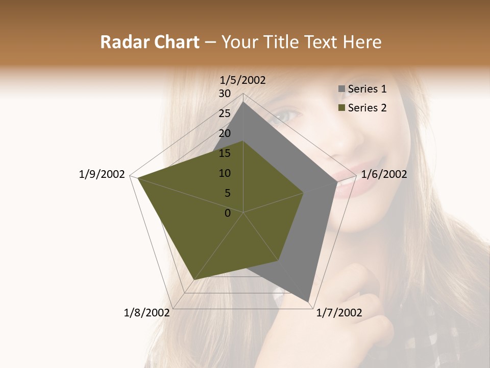 Standing Casual Positive PowerPoint Template