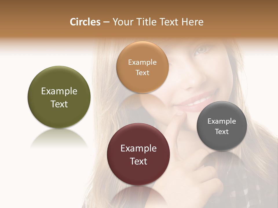 Standing Casual Positive PowerPoint Template