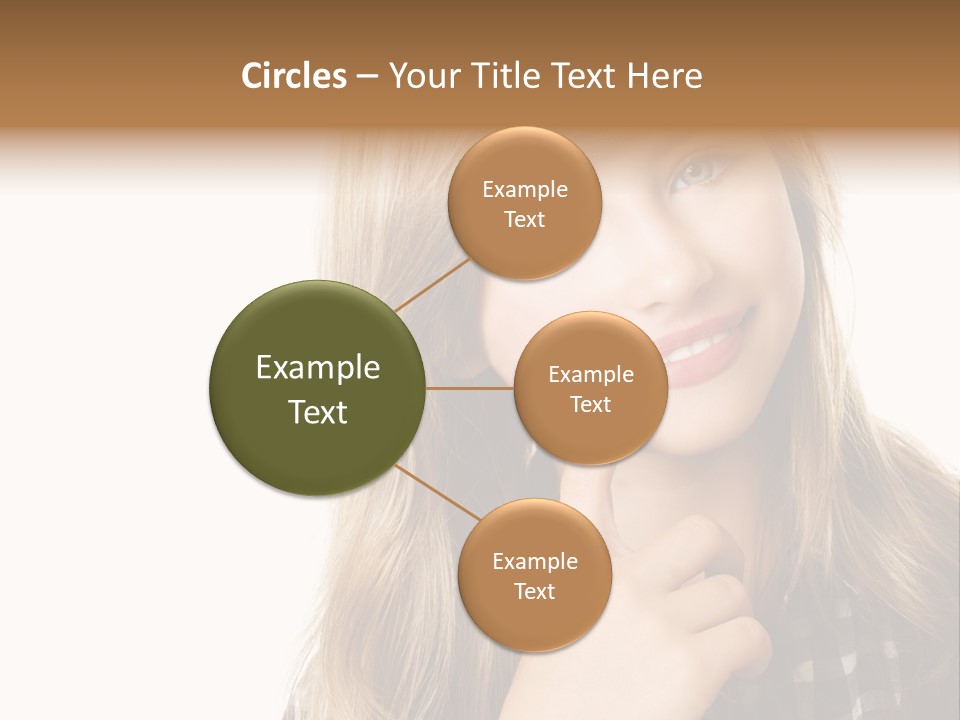 Standing Casual Positive PowerPoint Template