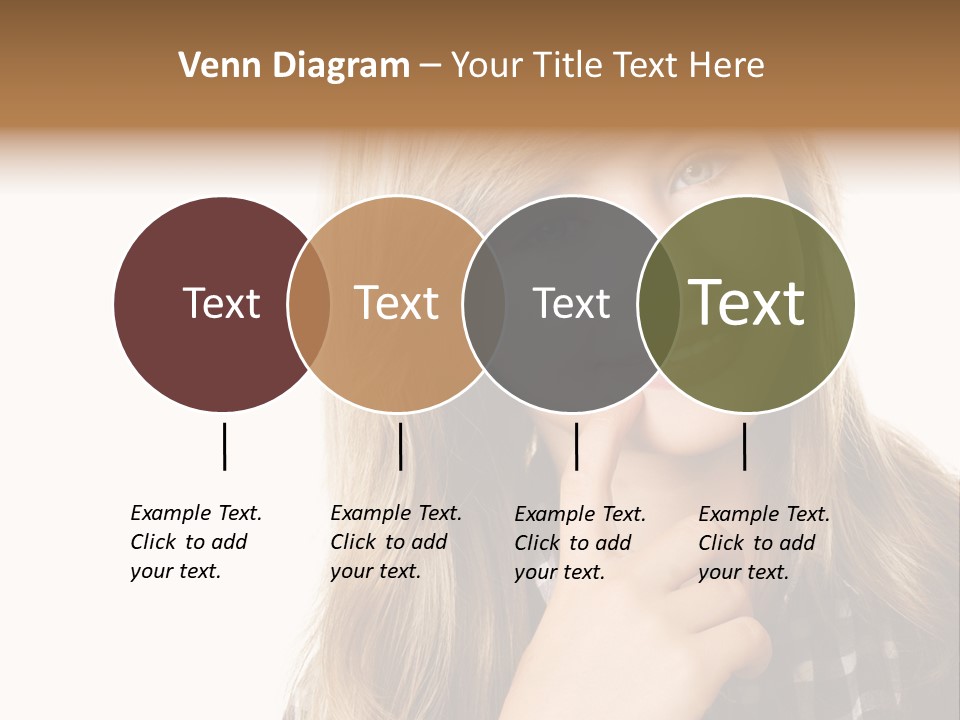 Standing Casual Positive PowerPoint Template