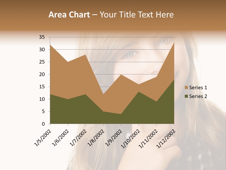 Standing Casual Positive PowerPoint Template