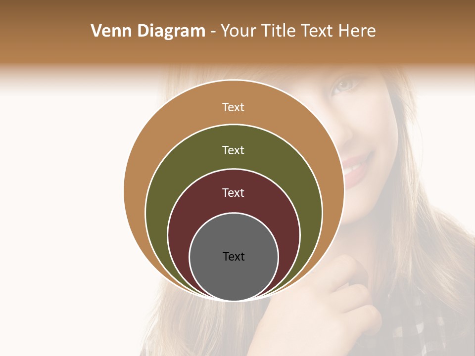 Standing Casual Positive PowerPoint Template