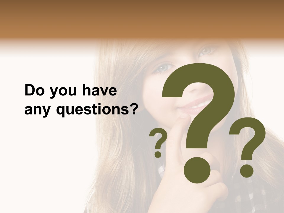 Standing Casual Positive PowerPoint Template