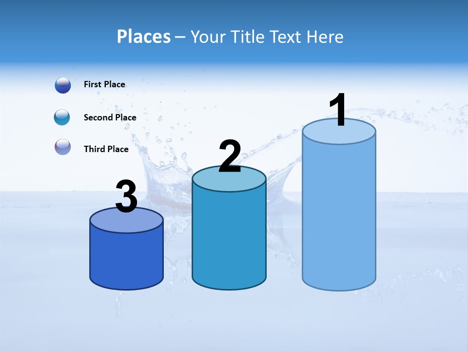 Background Wash Blue PowerPoint Template