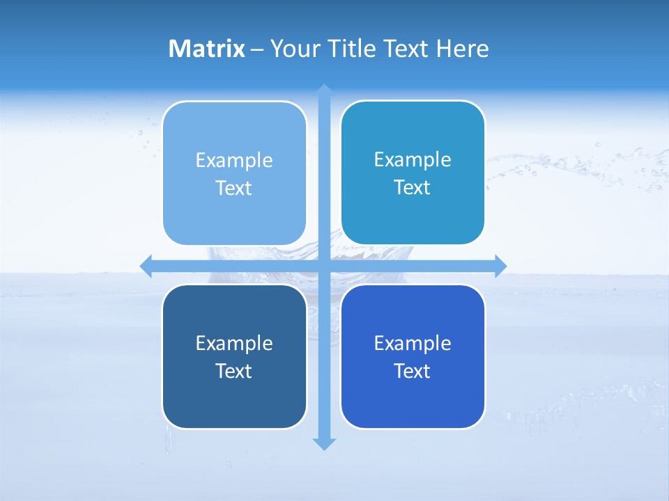 Background Wash Blue PowerPoint Template