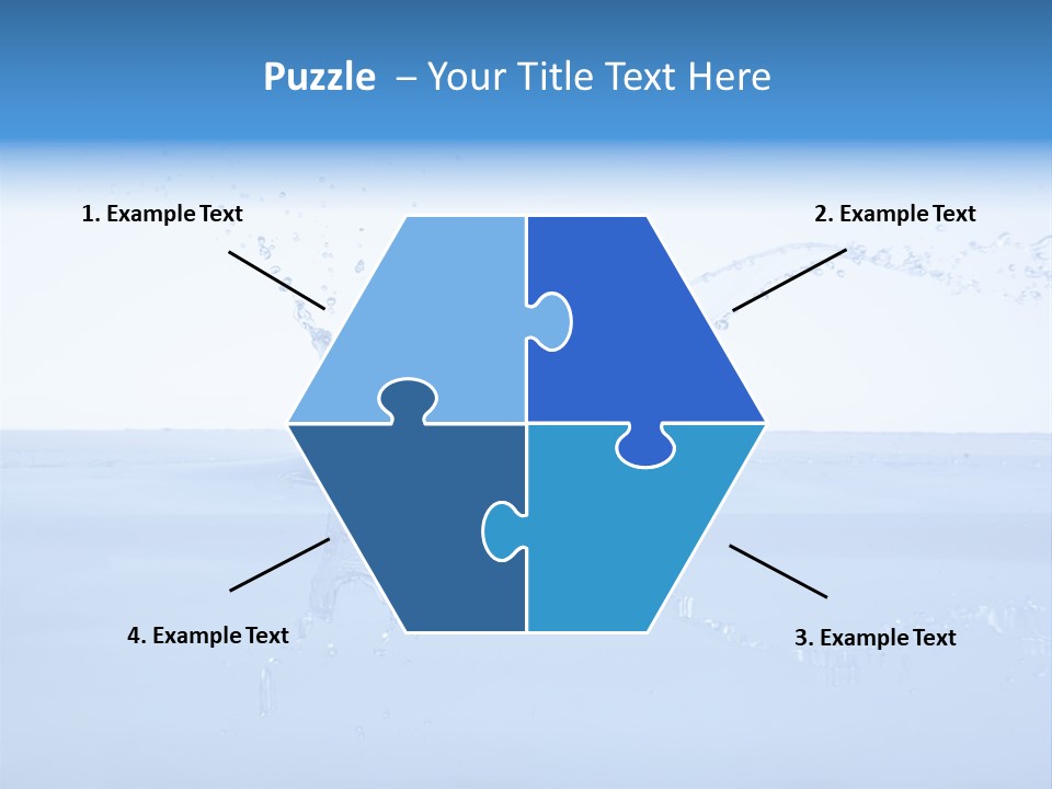 Background Wash Blue PowerPoint Template