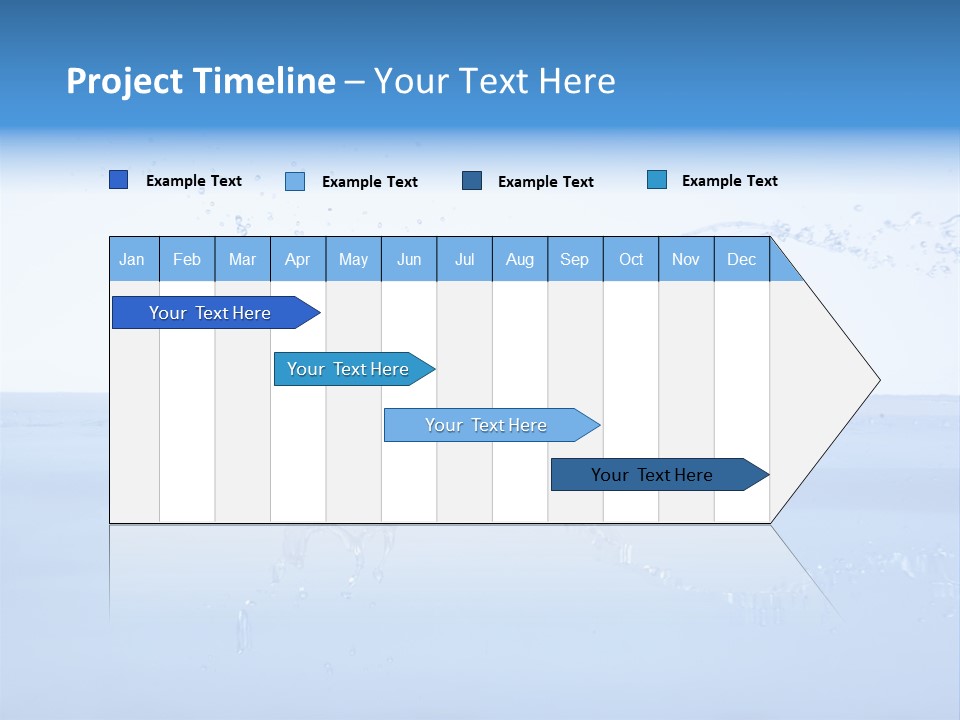 Background Wash Blue PowerPoint Template