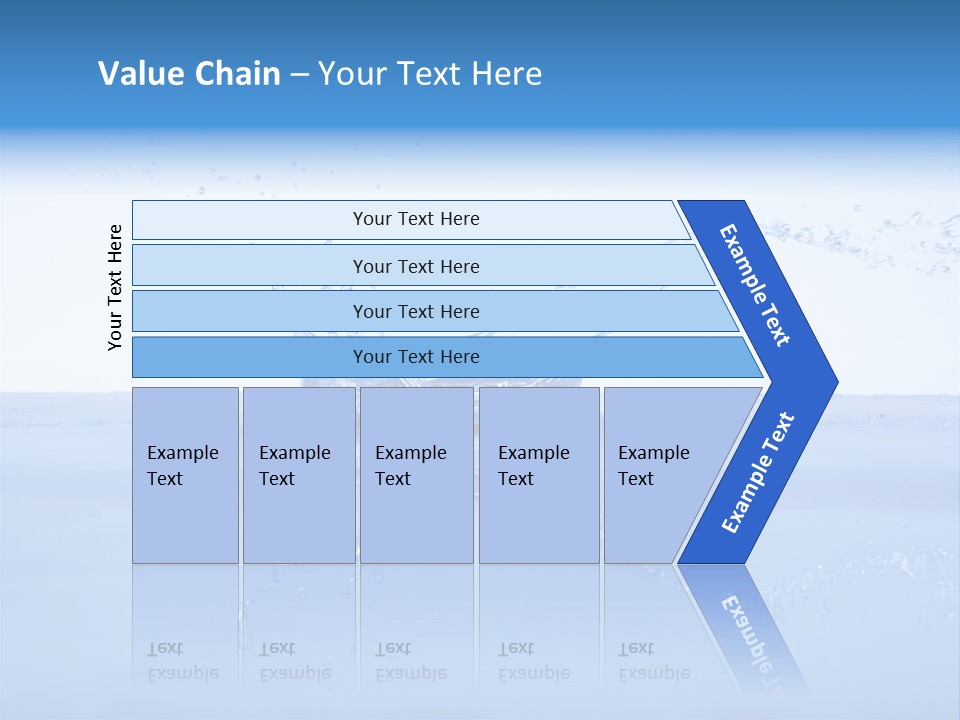 Background Wash Blue PowerPoint Template