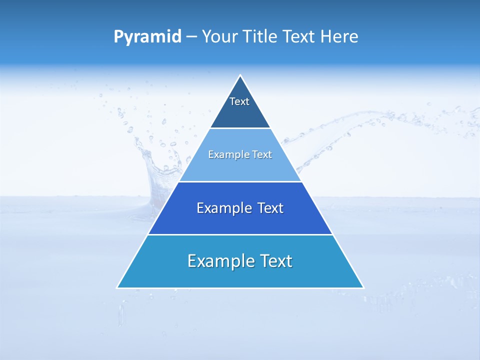 Background Wash Blue PowerPoint Template