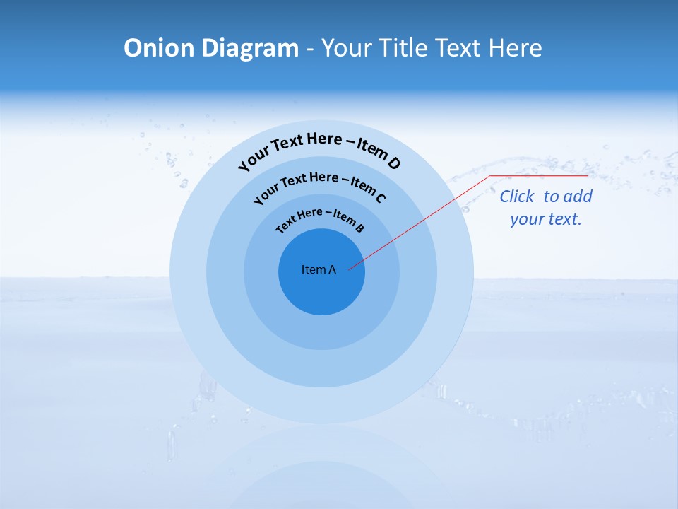 Background Wash Blue PowerPoint Template