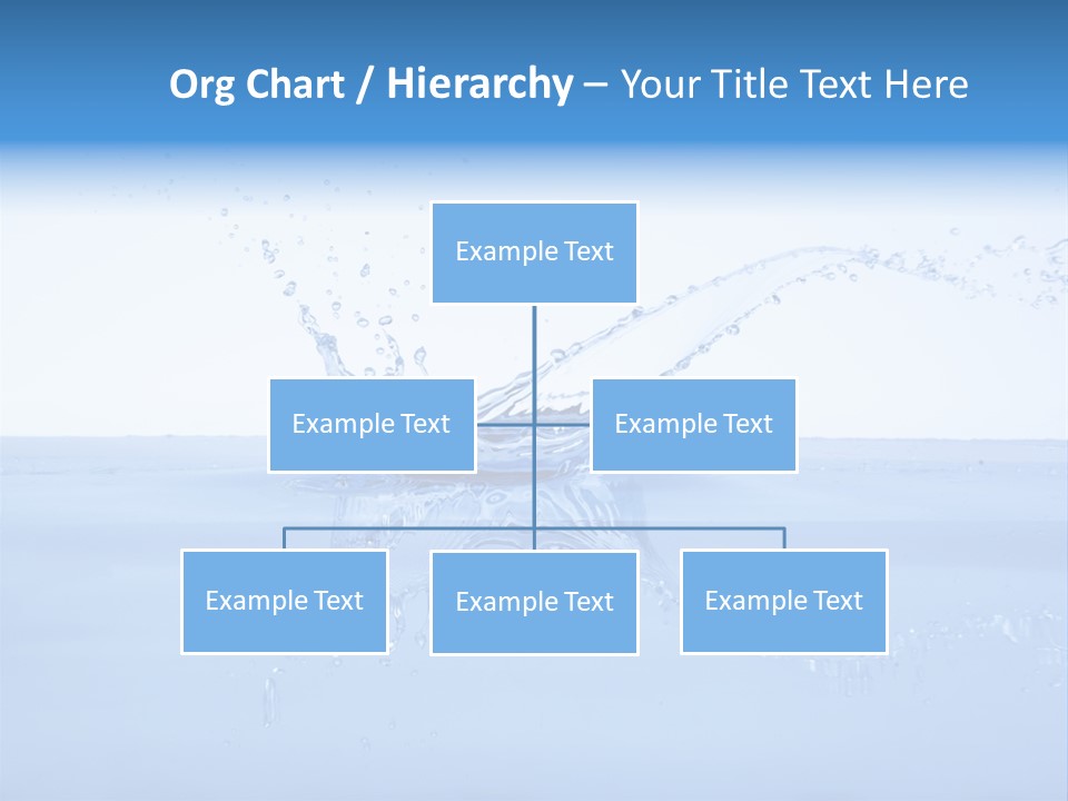 Background Wash Blue PowerPoint Template