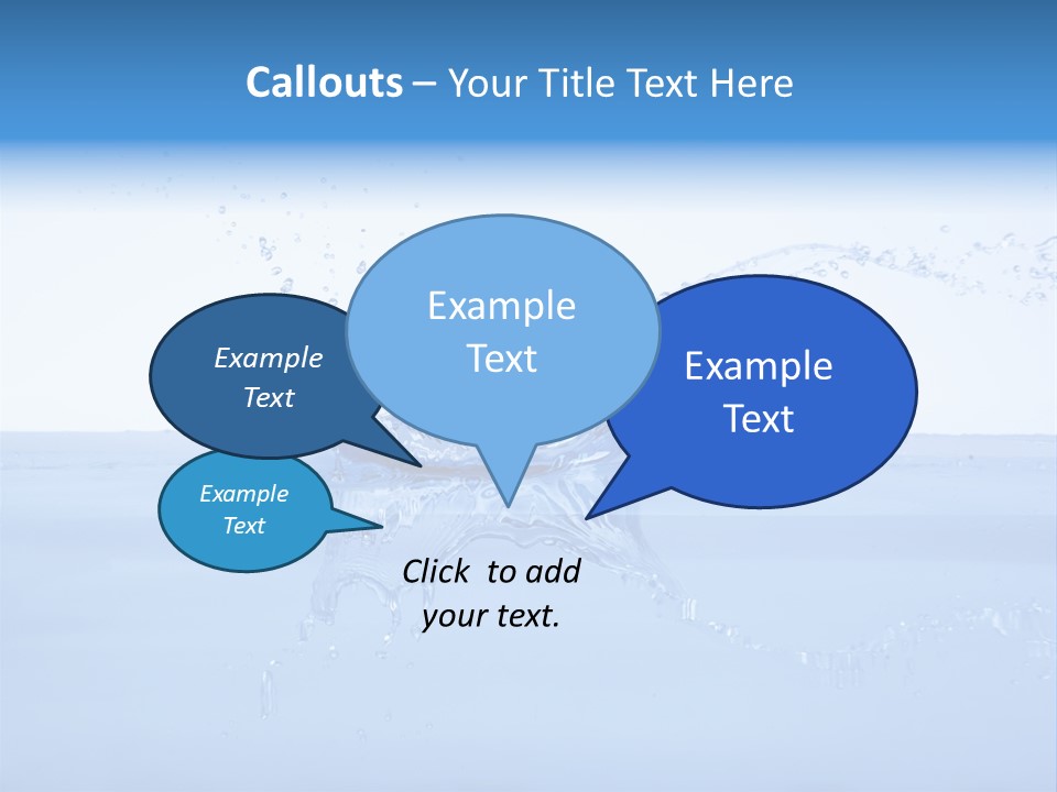 Background Wash Blue PowerPoint Template