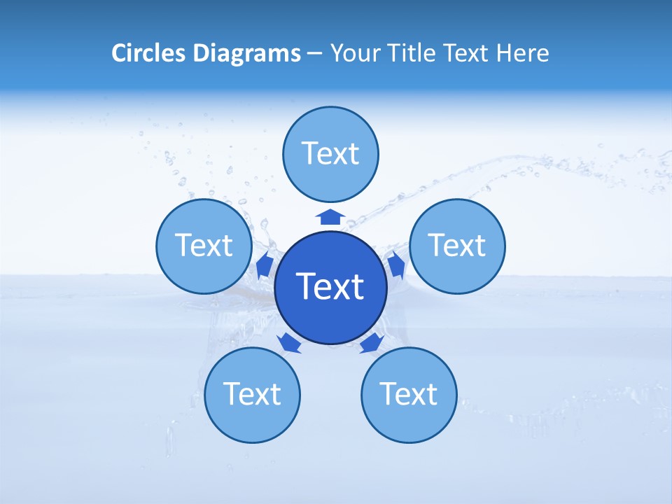 Background Wash Blue PowerPoint Template