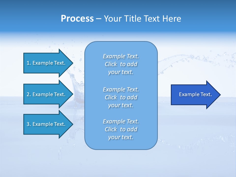 Background Wash Blue PowerPoint Template