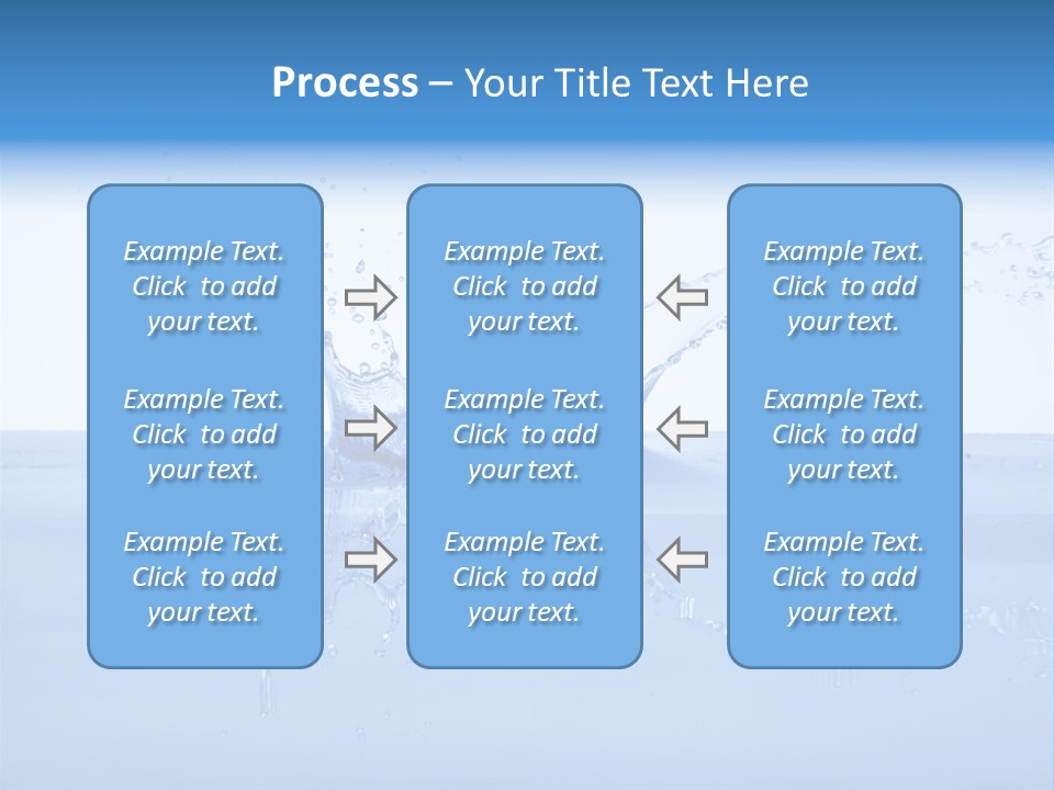 Background Wash Blue PowerPoint Template