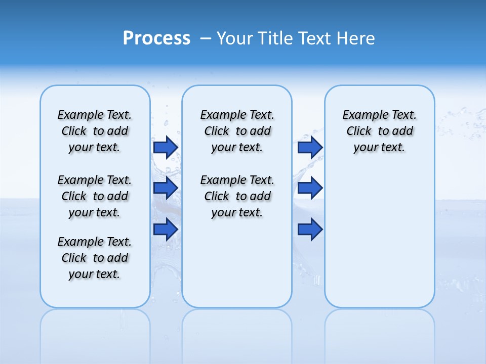 Background Wash Blue PowerPoint Template
