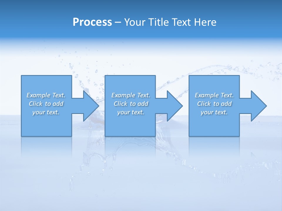 Background Wash Blue PowerPoint Template