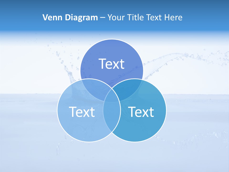 Background Wash Blue PowerPoint Template