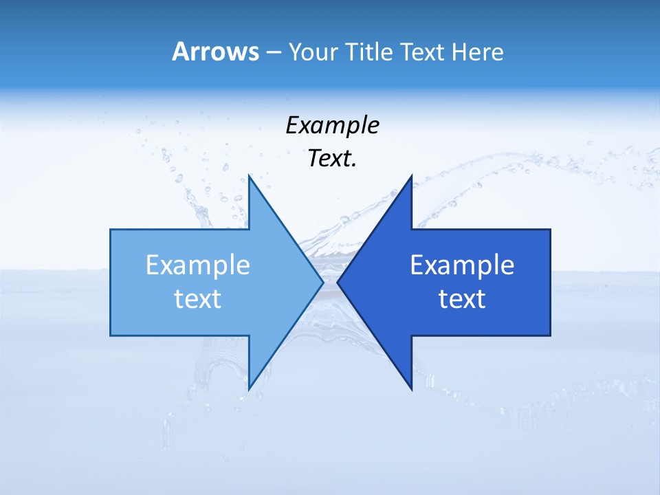 Background Wash Blue PowerPoint Template