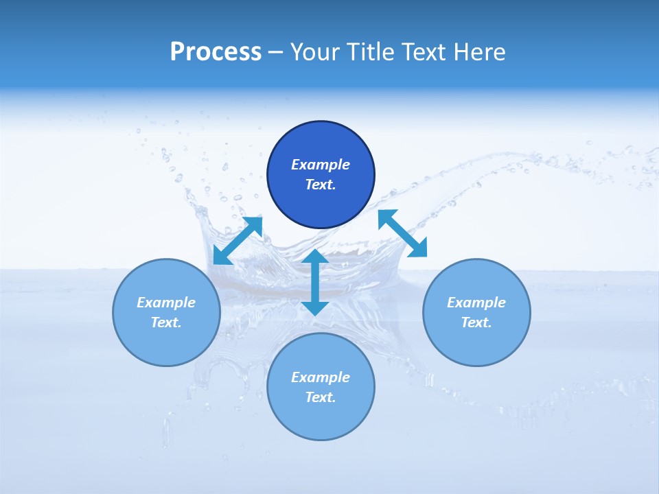 Background Wash Blue PowerPoint Template
