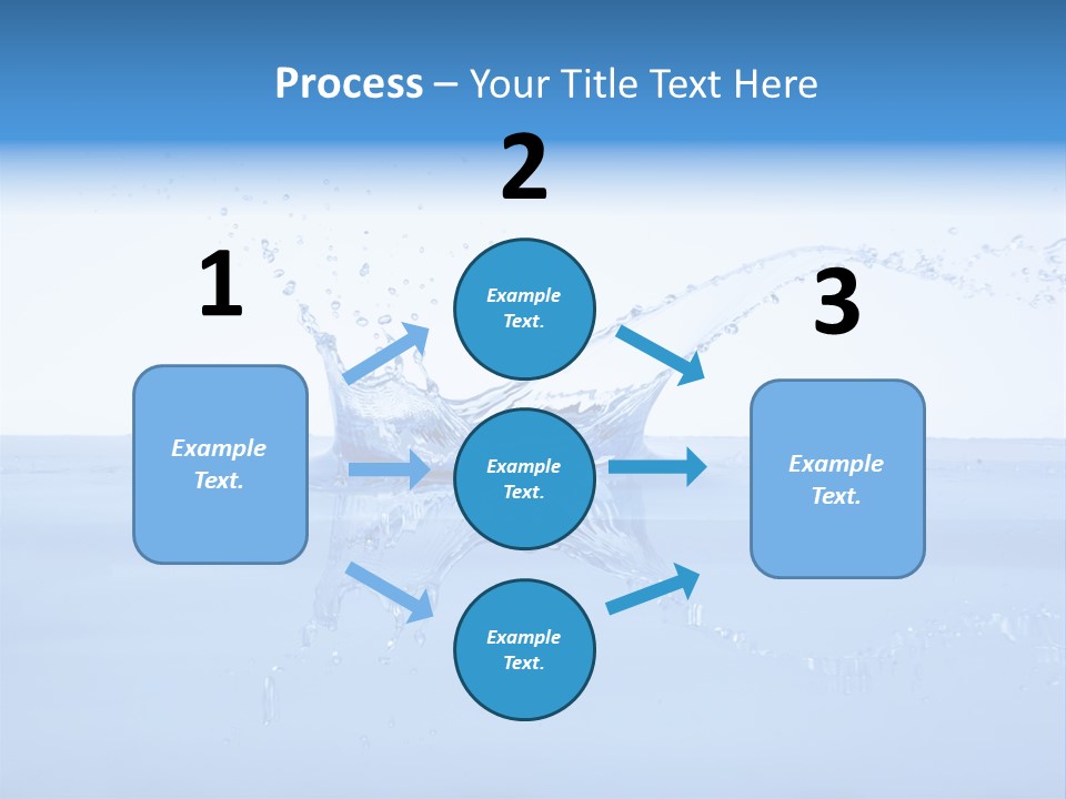 Background Wash Blue PowerPoint Template