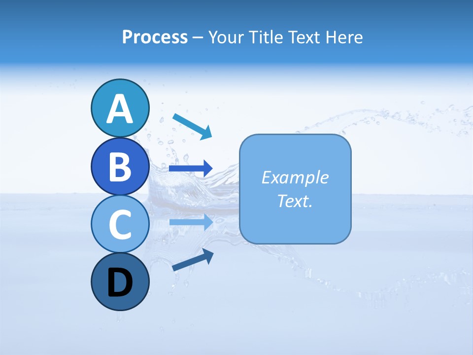 Background Wash Blue PowerPoint Template