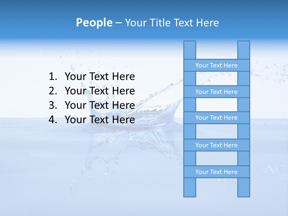 Background Wash Blue PowerPoint Template