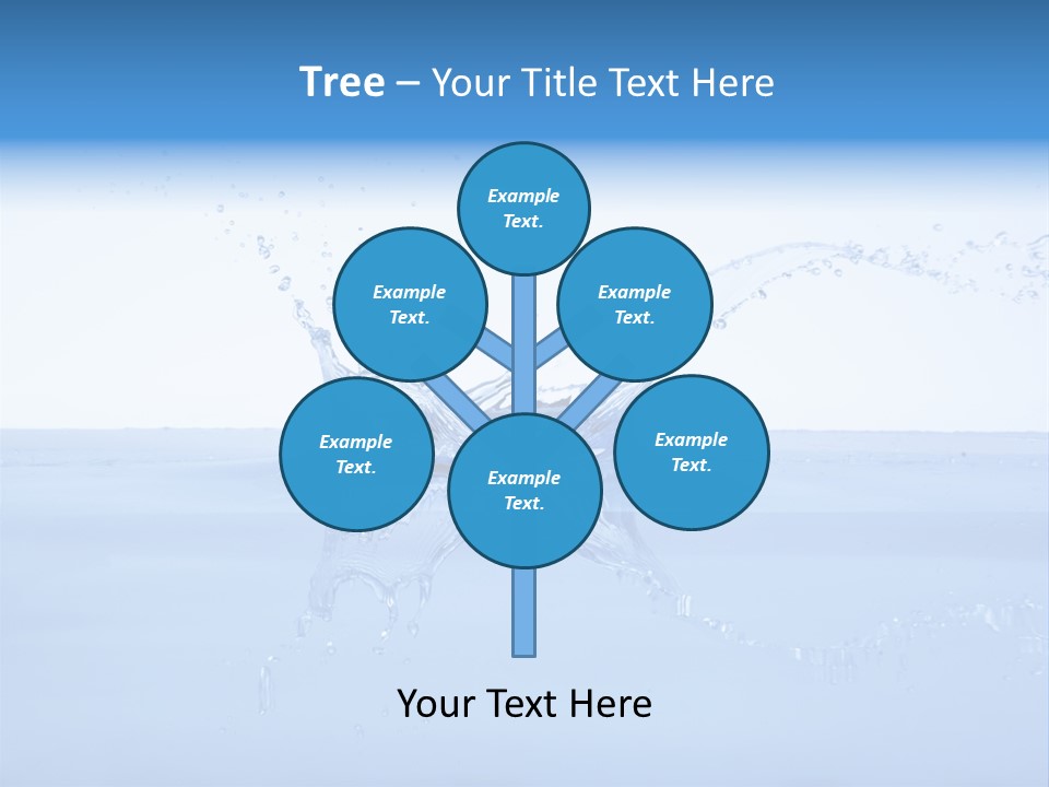 Background Wash Blue PowerPoint Template