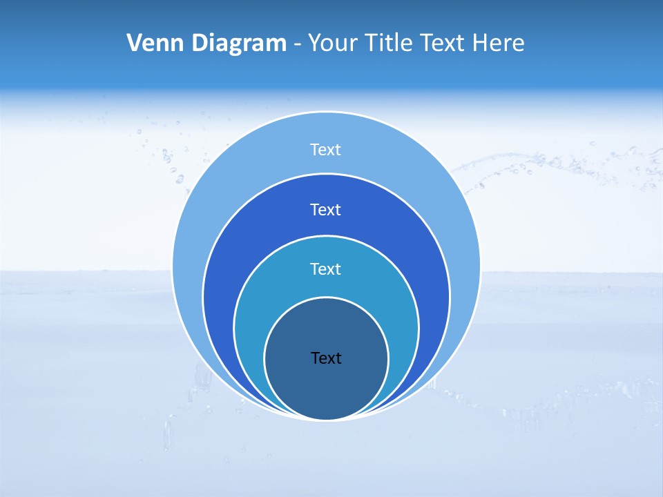 Background Wash Blue PowerPoint Template