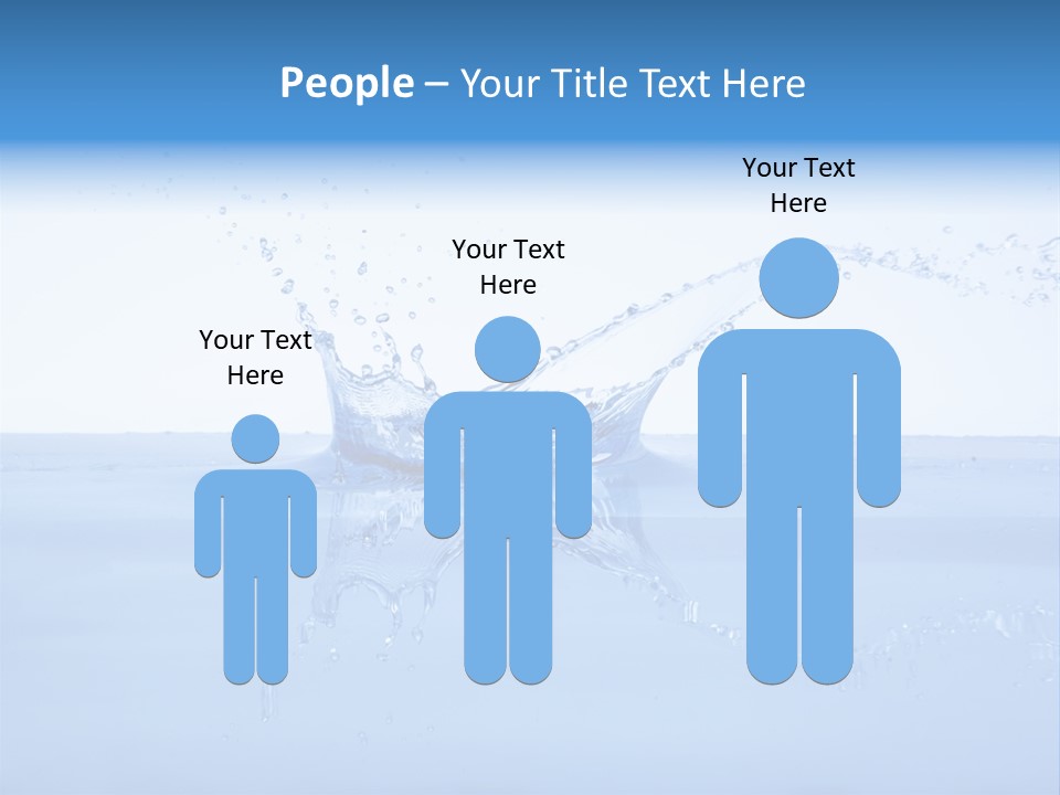 Background Wash Blue PowerPoint Template