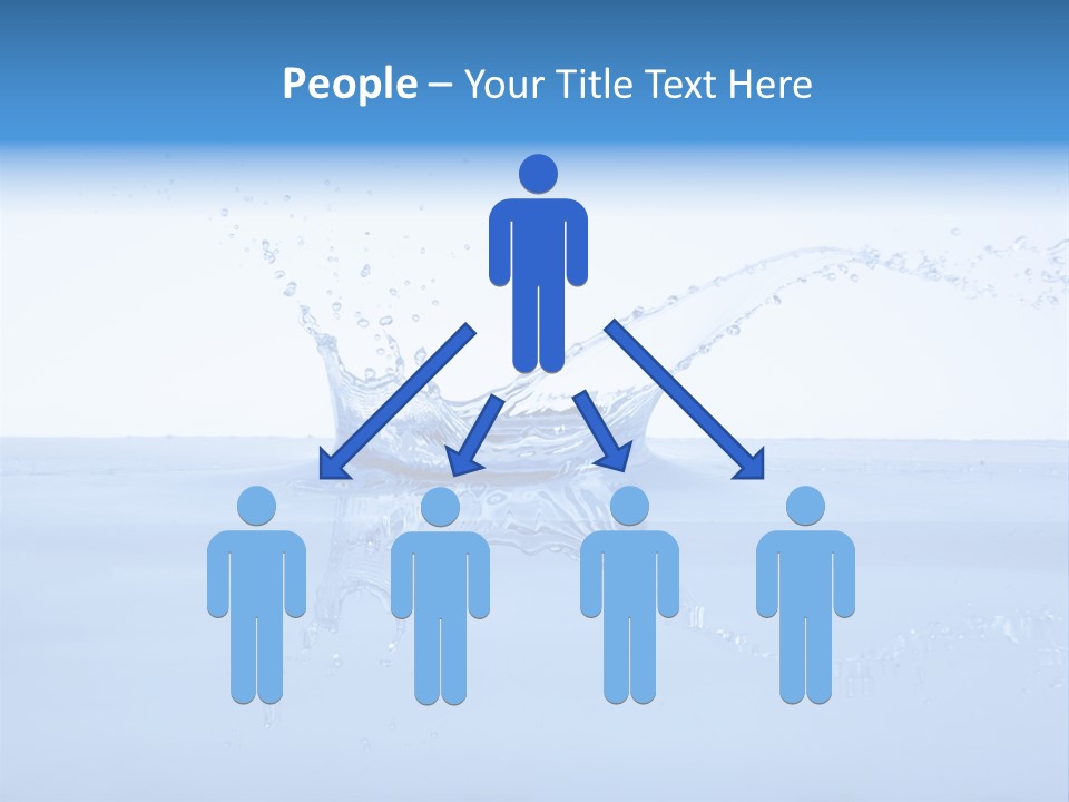 Background Wash Blue PowerPoint Template