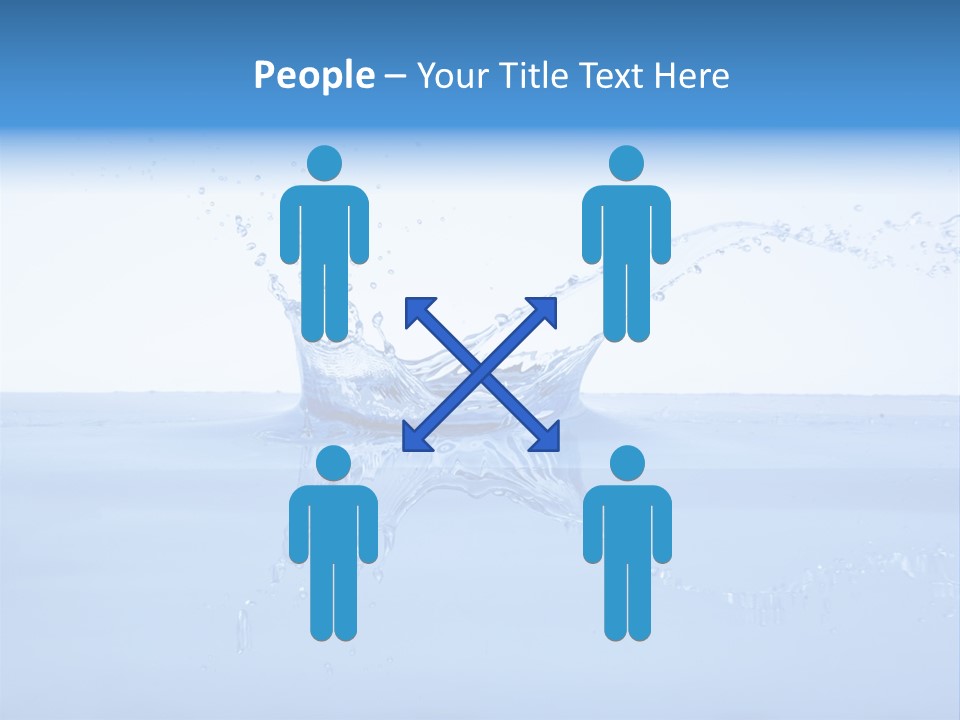 Background Wash Blue PowerPoint Template