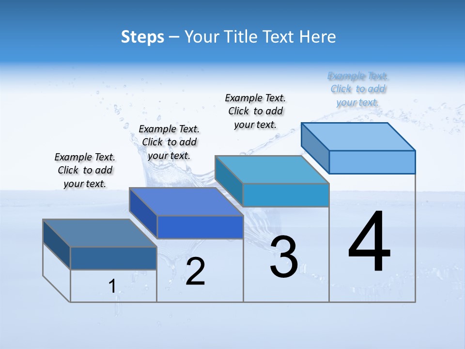 Background Wash Blue PowerPoint Template