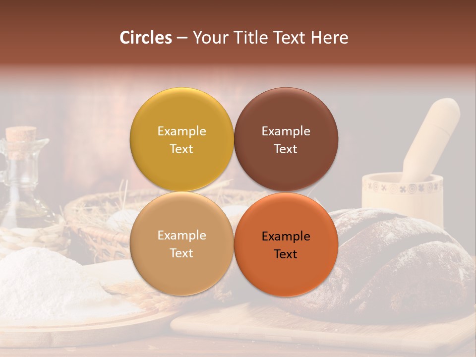 Wheat Baking Flour PowerPoint Template