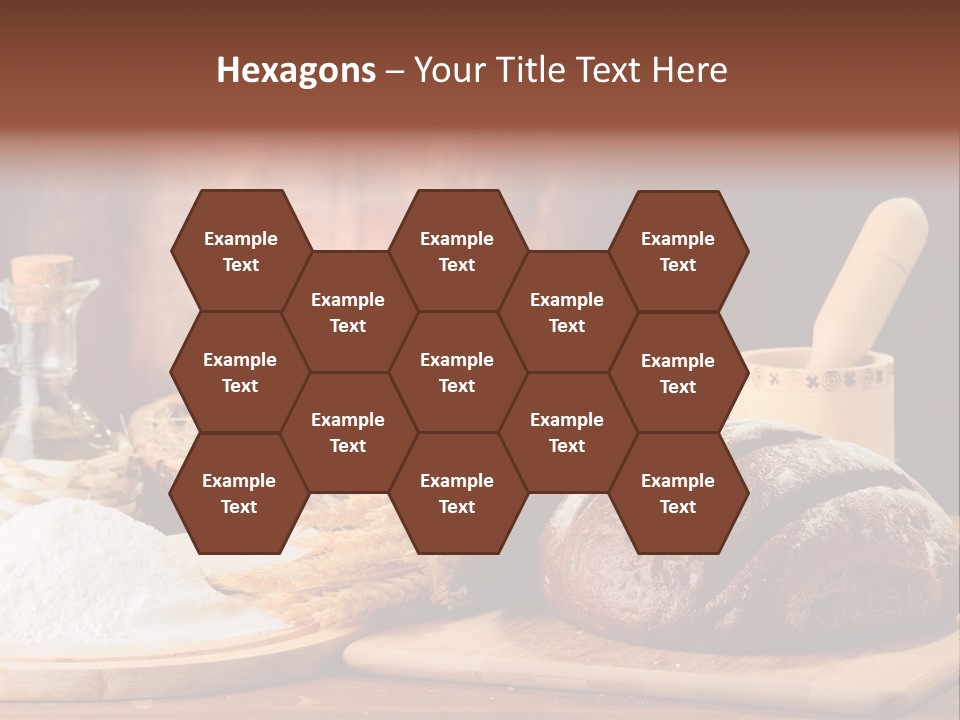 Wheat Baking Flour PowerPoint Template