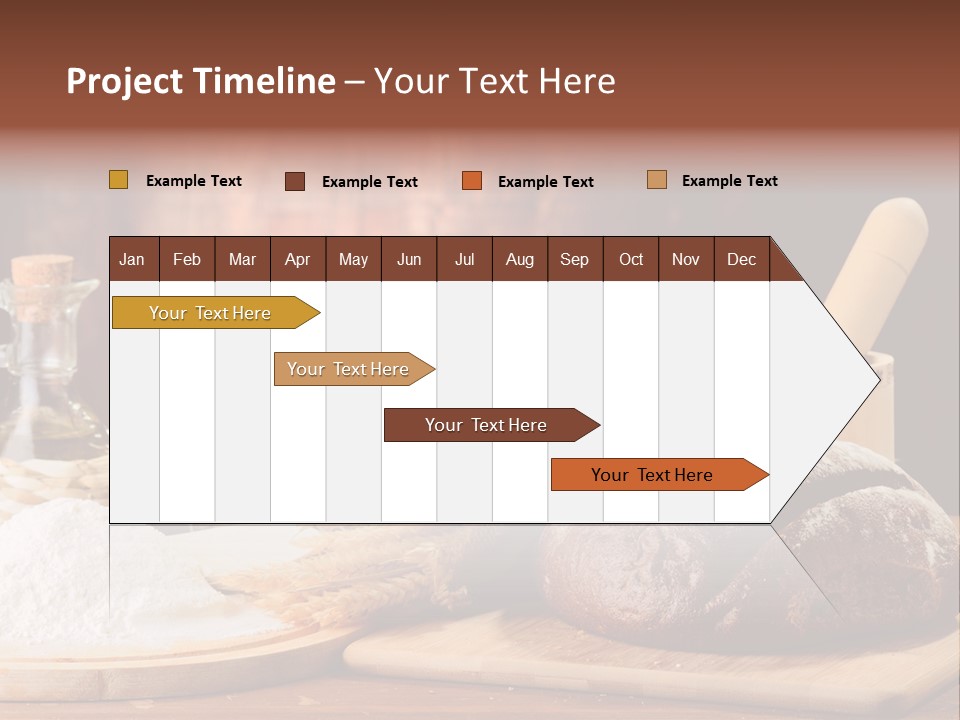 Wheat Baking Flour PowerPoint Template