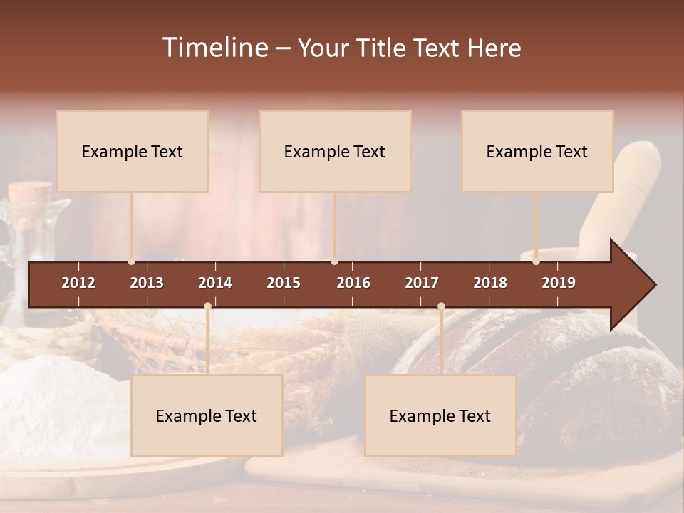 Wheat Baking Flour PowerPoint Template