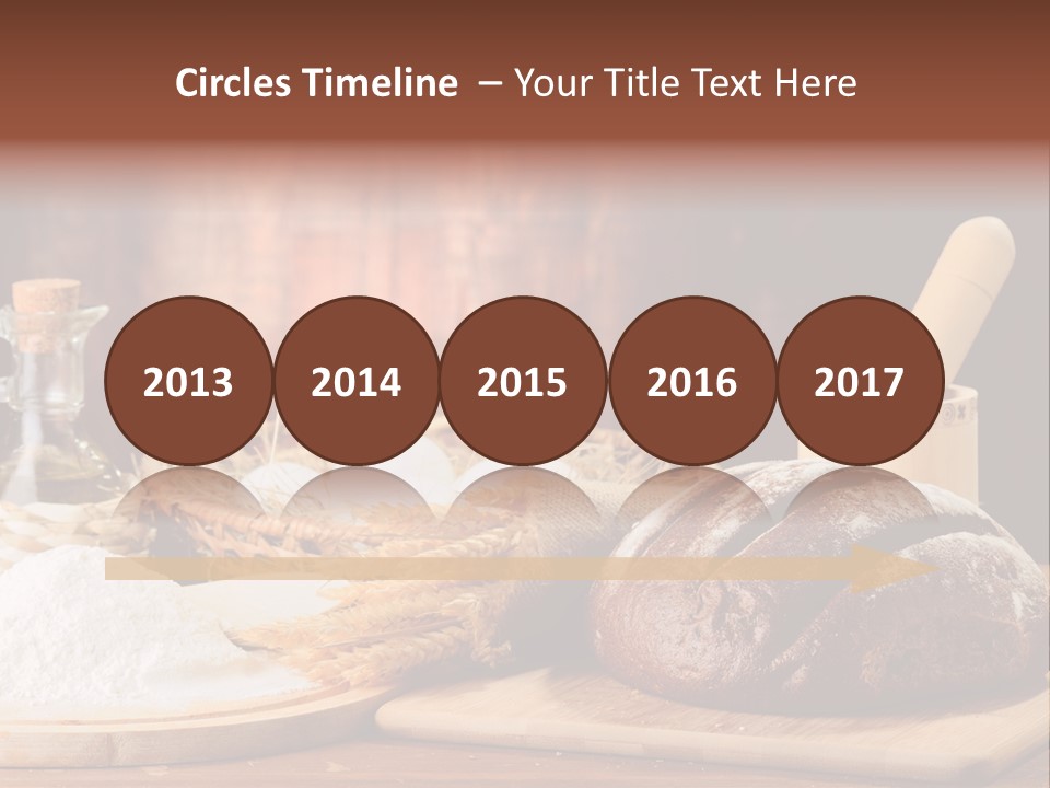 Wheat Baking Flour PowerPoint Template